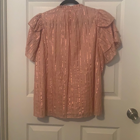 Anna Cate Collection Summer 2020 Ruffle Sleeve Top - Picture 2 of 2